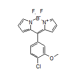 10-(4-Chloro-3-methoxyphenyl)-5,5-difluoro-5H-dipyrrolo[1,2-c:2’,1’-f][1,3,2]diazaborinin-4-ium-5-uide