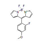 5,5-Difluoro-10-(2-fluoro-4-methoxyphenyl)-5H-dipyrrolo[1,2-c:2’,1’-f][1,3,2]diazaborinin-4-ium-5-uide