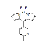 5,5-Difluoro-10-(6-methyl-3-pyridyl)-5H-dipyrrolo[1,2-c:2’,1’-f][1,3,2]diazaborinin-4-ium-5-uide