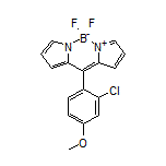 10-(2-Chloro-4-methoxyphenyl)-5,5-difluoro-5H-dipyrrolo[1,2-c:2’,1’-f][1,3,2]diazaborinin-4-ium-5-uide