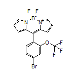 10-[4-Bromo-2-(trifluoromethoxy)phenyl]-5,5-difluoro-5H-dipyrrolo[1,2-c:2’,1’-f][1,3,2]diazaborinin-4-ium-5-uide