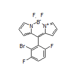 10-(2-Bromo-3,6-difluorophenyl)-5,5-difluoro-5H-dipyrrolo[1,2-c:2’,1’-f][1,3,2]diazaborinin-4-ium-5-uide