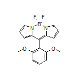 10-(2,6-Dimethoxyphenyl)-5,5-difluoro-5H-dipyrrolo[1,2-c:2’,1’-f][1,3,2]diazaborinin-4-ium-5-uide