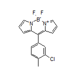 10-(3-Chloro-4-methylphenyl)-5,5-difluoro-5H-dipyrrolo[1,2-c:2’,1’-f][1,3,2]diazaborinin-4-ium-5-uide