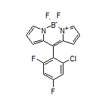 10-(2-Chloro-4,6-difluorophenyl)-5,5-difluoro-5H-dipyrrolo[1,2-c:2’,1’-f][1,3,2]diazaborinin-4-ium-5-uide