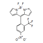 5,5-Difluoro-10-[4-nitro-2-(trifluoromethyl)phenyl]-5H-dipyrrolo[1,2-c:2’,1’-f][1,3,2]diazaborinin-4-ium-5-uide