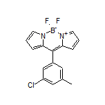 10-(3-Chloro-5-methylphenyl)-5,5-difluoro-5H-dipyrrolo[1,2-c:2’,1’-f][1,3,2]diazaborinin-4-ium-5-uide