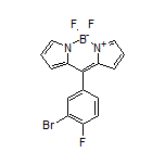 10-(3-Bromo-4-fluorophenyl)-5,5-difluoro-5H-dipyrrolo[1,2-c:2’,1’-f][1,3,2]diazaborinin-4-ium-5-uide