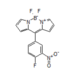 5,5-Difluoro-10-(4-fluoro-3-nitrophenyl)-5H-dipyrrolo[1,2-c:2’,1’-f][1,3,2]diazaborinin-4-ium-5-uide