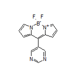 5,5-Difluoro-10-(5-pyrimidinyl)-5H-dipyrrolo[1,2-c:2’,1’-f][1,3,2]diazaborinin-4-ium-5-uide