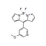 5,5-Difluoro-10-(5-methoxy-3-pyridyl)-5H-dipyrrolo[1,2-c:2’,1’-f][1,3,2]diazaborinin-4-ium-5-uide