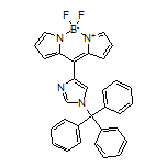 5,5-Difluoro-10-(1-trityl-4-imidazolyl)-5H-dipyrrolo[1,2-c:2’,1’-f][1,3,2]diazaborinin-4-ium-5-uide