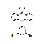 10-(3,5-Dibromophenyl)-5,5-difluoro-5H-dipyrrolo[1,2-c:2’,1’-f][1,3,2]diazaborinin-4-ium-5-uide