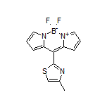 5,5-Difluoro-10-(4-methyl-2-thiazolyl)-5H-dipyrrolo[1,2-c:2’,1’-f][1,3,2]diazaborinin-4-ium-5-uide