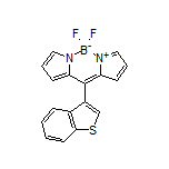 10-(3-Benzothienyl)-5,5-difluoro-5H-dipyrrolo[1,2-c:2’,1’-f][1,3,2]diazaborinin-4-ium-5-uide