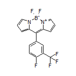 5,5-Difluoro-10-[4-fluoro-3-(trifluoromethyl)phenyl]-5H-dipyrrolo[1,2-c:2’,1’-f][1,3,2]diazaborinin-4-ium-5-uide