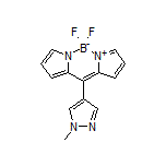 5,5-Difluoro-10-(1-methyl-4-pyrazolyl)-5H-dipyrrolo[1,2-c:2’,1’-f][1,3,2]diazaborinin-4-ium-5-uide