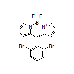 10-(2,6-Dibromophenyl)-5,5-difluoro-5H-dipyrrolo[1,2-c:2’,1’-f][1,3,2]diazaborinin-4-ium-5-uide