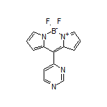 5,5-Difluoro-10-(4-pyrimidinyl)-5H-dipyrrolo[1,2-c:2’,1’-f][1,3,2]diazaborinin-4-ium-5-uide