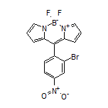 10-(2-Bromo-4-nitrophenyl)-5,5-difluoro-5H-dipyrrolo[1,2-c:2’,1’-f][1,3,2]diazaborinin-4-ium-5-uide