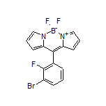 10-(3-Bromo-2-fluorophenyl)-5,5-difluoro-5H-dipyrrolo[1,2-c:2’,1’-f][1,3,2]diazaborinin-4-ium-5-uide