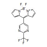 5,5-Difluoro-10-[2-(trifluoromethyl)-5-pyrimidinyl]-5H-dipyrrolo[1,2-c:2’,1’-f][1,3,2]diazaborinin-4-ium-5-uide