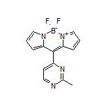 5,5-Difluoro-10-(2-methyl-4-pyrimidinyl)-5H-dipyrrolo[1,2-c:2’,1’-f][1,3,2]diazaborinin-4-ium-5-uide