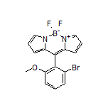 10-(2-Bromo-6-methoxyphenyl)-5,5-difluoro-5H-dipyrrolo[1,2-c:2’,1’-f][1,3,2]diazaborinin-4-ium-5-uide