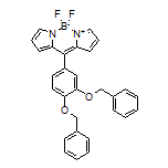 10-[3,4-Bis(benzyloxy)phenyl]-5,5-difluoro-5H-dipyrrolo[1,2-c:2’,1’-f][1,3,2]diazaborinin-4-ium-5-uide