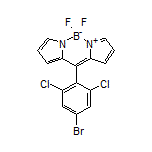 10-(4-Bromo-2,6-dichlorophenyl)-5,5-difluoro-5H-dipyrrolo[1,2-c:2’,1’-f][1,3,2]diazaborinin-4-ium-5-uide