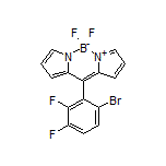 10-(6-Bromo-2,3-difluorophenyl)-5,5-difluoro-5H-dipyrrolo[1,2-c:2’,1’-f][1,3,2]diazaborinin-4-ium-5-uide