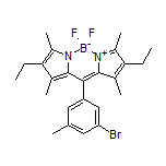 10-(3-Bromo-5-methylphenyl)-2,8-diethyl-5,5-difluoro-1,3,7,9-tetramethyl-5H-dipyrrolo[1,2-c:2’,1’-f][1,3,2]diazaborinin-4-ium-5-uide