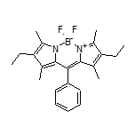 2,8-Diethyl-5,5-difluoro-1,3,7,9-tetramethyl-10-phenyl-5H-dipyrrolo[1,2-c:2’,1’-f][1,3,2]diazaborinin-4-ium-5-uide