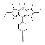 10-(4-Cyanophenyl)-2,8-diethyl-5,5-difluoro-1,3,7,9-tetramethyl-5H-dipyrrolo[1,2-c:2’,1’-f][1,3,2]diazaborinin-4-ium-5-uide