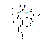 10-(2-Chloro-4-fluorophenyl)-2,8-diethyl-5,5-difluoro-1,3,7,9-tetramethyl-5H-dipyrrolo[1,2-c:2’,1’-f][1,3,2]diazaborinin-4-ium-5-uide