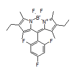 2,8-Diethyl-5,5-difluoro-1,3,7,9-tetramethyl-10-(2,4,6-trifluorophenyl)-5H-dipyrrolo[1,2-c:2’,1’-f][1,3,2]diazaborinin-4-ium-5-uide