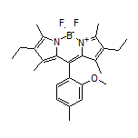 2,8-Diethyl-5,5-difluoro-10-(3-methoxy-4-methylphenyl)-1,3,7,9-tetramethyl-5H-dipyrrolo[1,2-c:2’,1’-f][1,3,2]diazaborinin-4-ium-5-uide