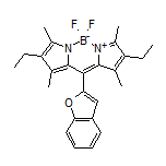 10-(2-Benzofuryl)-2,8-diethyl-5,5-difluoro-1,3,7,9-tetramethyl-5H-dipyrrolo[1,2-c:2’,1’-f][1,3,2]diazaborinin-4-ium-5-uide