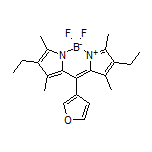 2,8-Diethyl-5,5-difluoro-10-(3-furyl)-1,3,7,9-tetramethyl-5H-dipyrrolo[1,2-c:2’,1’-f][1,3,2]diazaborinin-4-ium-5-uide