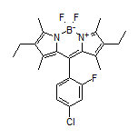 10-(4-Chloro-2-fluorophenyl)-2,8-diethyl-5,5-difluoro-1,3,7,9-tetramethyl-5H-dipyrrolo[1,2-c:2’,1’-f][1,3,2]diazaborinin-4-ium-5-uide