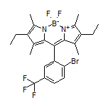 10-[2-Bromo-5-(trifluoromethyl)phenyl]-2,8-diethyl-5,5-difluoro-1,3,7,9-tetramethyl-5H-dipyrrolo[1,2-c:2’,1’-f][1,3,2]diazaborinin-4-ium-5-uide