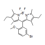 10-(5-Bromo-2-methoxyphenyl)-2,8-diethyl-5,5-difluoro-1,3,7,9-tetramethyl-5H-dipyrrolo[1,2-c:2’,1’-f][1,3,2]diazaborinin-4-ium-5-uide