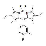 2,8-Diethyl-5,5-difluoro-10-(4-fluoro-3-methylphenyl)-1,3,7,9-tetramethyl-5H-dipyrrolo[1,2-c:2’,1’-f][1,3,2]diazaborinin-4-ium-5-uide