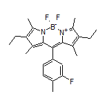 2,8-Diethyl-5,5-difluoro-10-(3-fluoro-4-methylphenyl)-1,3,7,9-tetramethyl-5H-dipyrrolo[1,2-c:2’,1’-f][1,3,2]diazaborinin-4-ium-5-uide