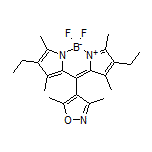 10-(3,5-Dimethyl-4-isoxazolyl)-2,8-diethyl-5,5-difluoro-1,3,7,9-tetramethyl-5H-dipyrrolo[1,2-c:2’,1’-f][1,3,2]diazaborinin-4-ium-5-uide