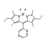 2,8-Diethyl-5,5-difluoro-1,3,7,9-tetramethyl-10-(2-pyrazinyl)-5H-dipyrrolo[1,2-c:2’,1’-f][1,3,2]diazaborinin-4-ium-5-uide