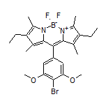 10-(4-Bromo-3,5-dimethoxyphenyl)-2,8-diethyl-5,5-difluoro-1,3,7,9-tetramethyl-5H-dipyrrolo[1,2-c:2’,1’-f][1,3,2]diazaborinin-4-ium-5-uide