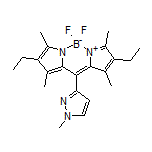 2,8-Diethyl-5,5-difluoro-1,3,7,9-tetramethyl-10-(1-methyl-3-pyrazolyl)-5H-dipyrrolo[1,2-c:2’,1’-f][1,3,2]diazaborinin-4-ium-5-uide