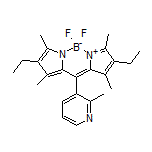 2,8-Diethyl-5,5-difluoro-1,3,7,9-tetramethyl-10-(2-methyl-3-pyridyl)-5H-dipyrrolo[1,2-c:2’,1’-f][1,3,2]diazaborinin-4-ium-5-uide