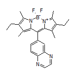 2,8-Diethyl-5,5-difluoro-1,3,7,9-tetramethyl-10-(6-quinoxalinyl)-5H-dipyrrolo[1,2-c:2’,1’-f][1,3,2]diazaborinin-4-ium-5-uide